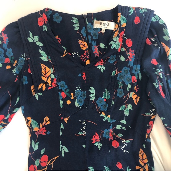 SALE Sea New York Dress-Sz 2 long sleeve - Picture 5 of 7